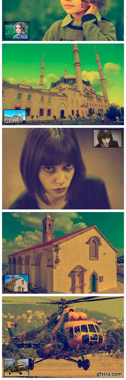 Vintage Color Theme Ps Action 2127446