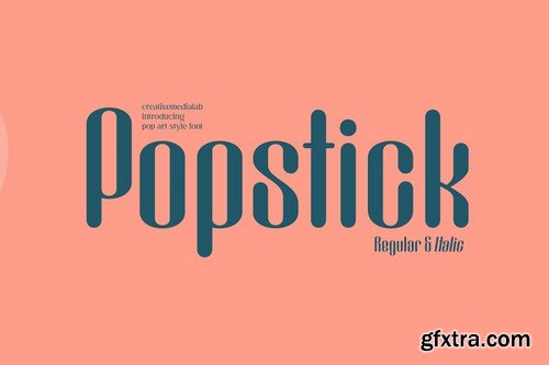CM - Popstick Font 4426824 CM - Popstick Font 4426824