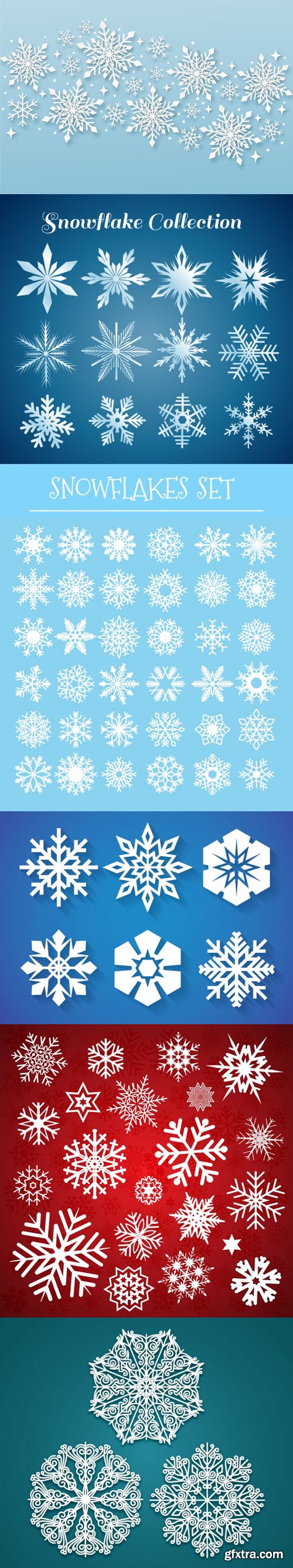 Snowflakes Vector Collection 2 Snowflakes Vector Collection 2