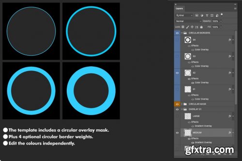 CreativeMarket - Geometric Overlay Effects 4359954