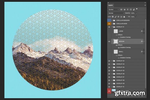 CreativeMarket - Geometric Overlay Effects 4359954