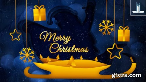 VideoHive Merry Christmas Greeting Card 25216913