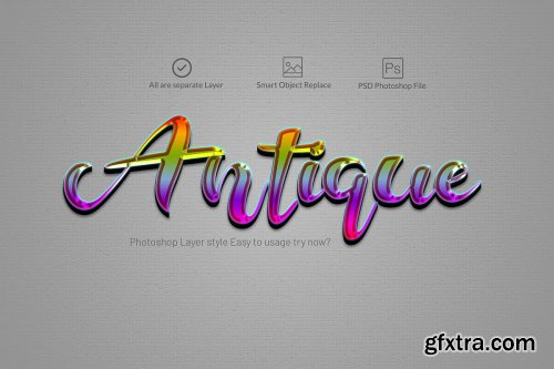 CreativeMarket - Bundle Photoshop Layer Style 4219240