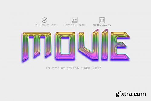CreativeMarket - Bundle Photoshop Layer Style 4219240