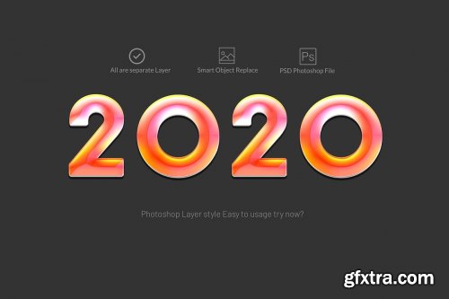 CreativeMarket - Bundle Photoshop Layer Style 4219240