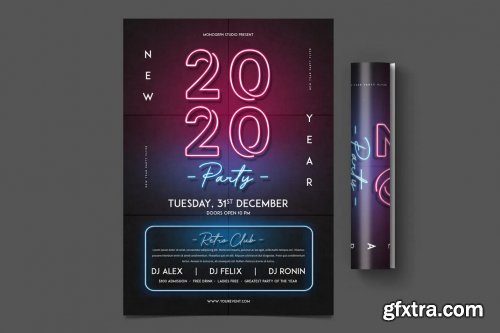 New Year Party Flyer