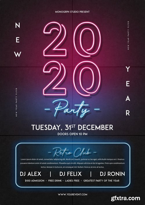 New Year Party Flyer