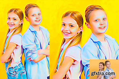 CreativeMarket - Speed Paint Photoshop Action 4286019