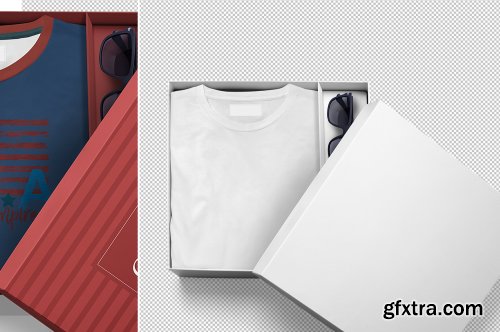 Gift Box Mockup