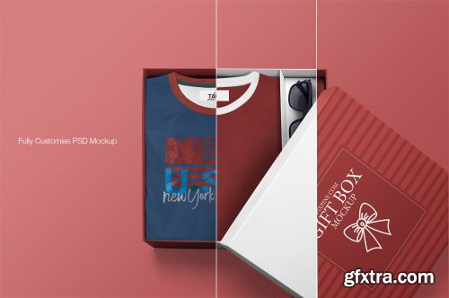 Gift Box Mockup