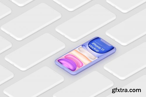 CreativeMarket - iPhone 11 Pro Max Mockup Kit 4299410