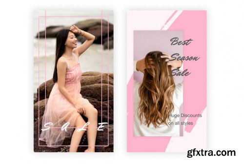 21 Social Media Banners Kit (Vol. 6) in Adobe XD