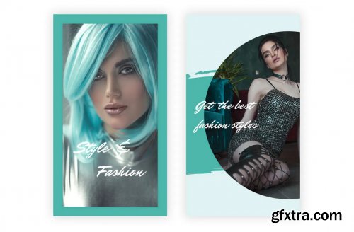 21 Social Media Banners Kit (Vol. 4) in Adobe XD