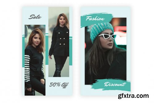 21 Social Media Banners Kit (Vol. 4) in Adobe XD