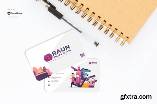 Raun Tour and Travel - Bussines Card GR