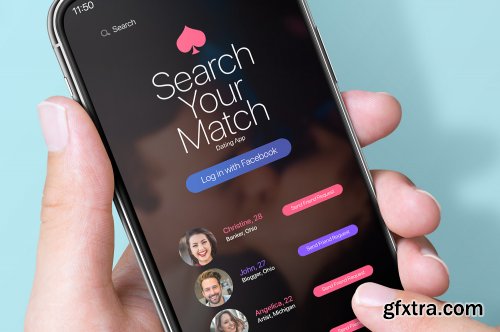 iPhone 11 Pro Display Mockups Vol. 02