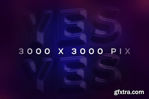 CreativeMarket - Embossed Lines 3D Lerttering 3850501