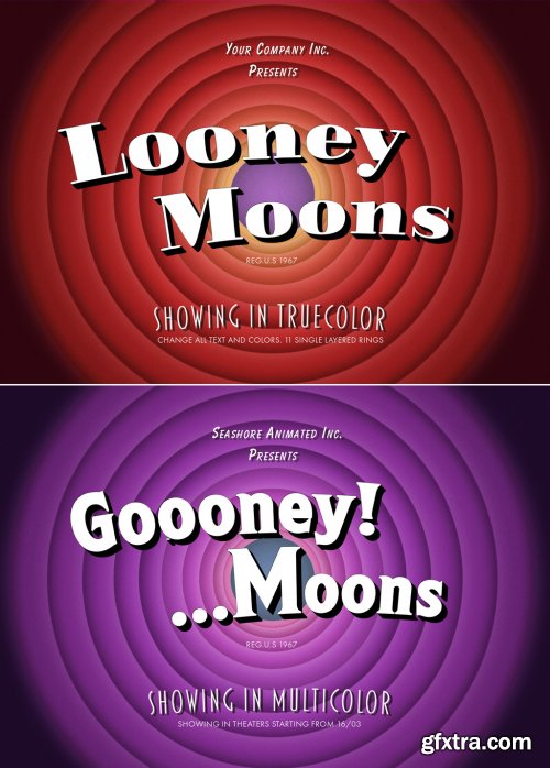 Vintage Cartoon Series Text Effect Mockup