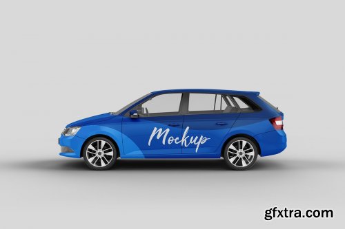 CreativeMarket - Car Mock-Up 7 4309536