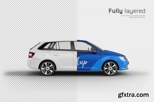 CreativeMarket - Car Mock-Up 7 4309536