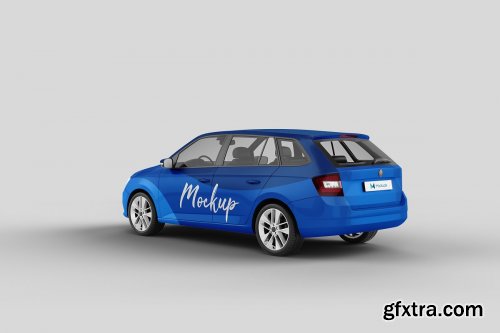 CreativeMarket - Car Mock-Up 7 4309536