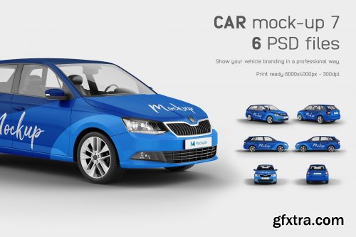 CreativeMarket - Car Mock-Up 7 4309536