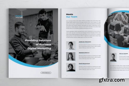 COMPORE Digital Marketing Company Profile Brochure
