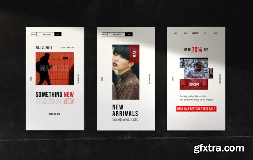 Mazilixx Pack 2 - Instagram Social Media + Stories