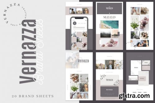 Vernazza - Modern Brand Sheet Collection