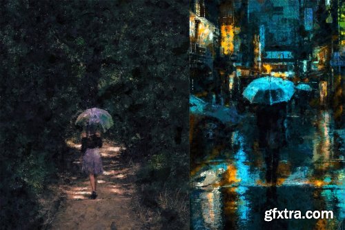 CreativeMarket - Abstract Art Photoshop Action 4403730