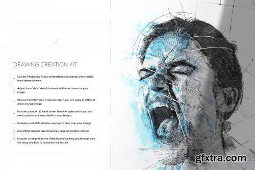 CreativeMarket - Drawing Creation Kit 4403684