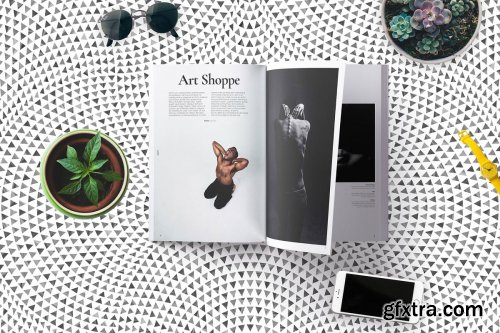 CreativeMarket - Gravity Magazine 4252526