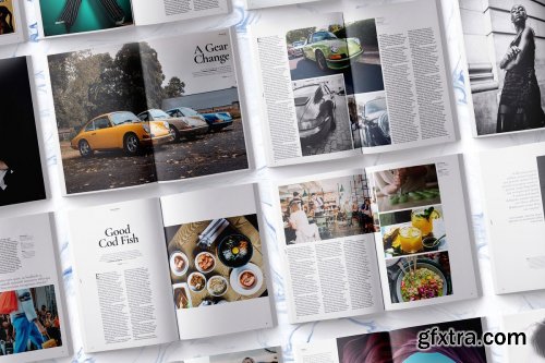 CreativeMarket - Gravity Magazine 4252526