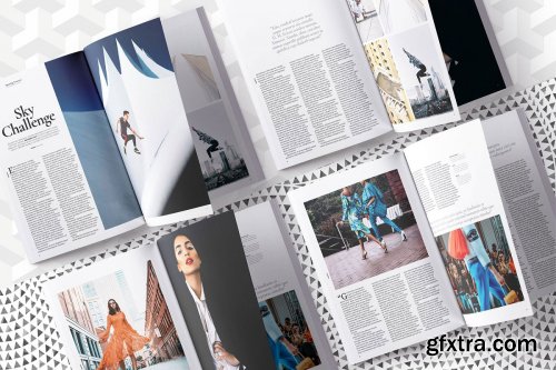 CreativeMarket - Gravity Magazine 4252526