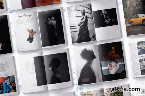 CreativeMarket - Gravity Magazine 4252526