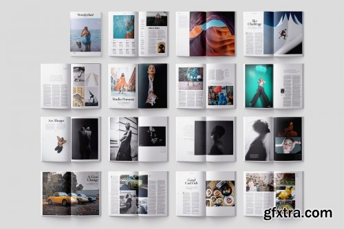 CreativeMarket - Gravity Magazine 4252526