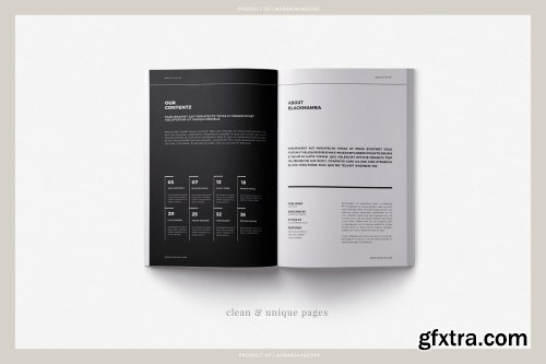 CreativeMarket - BLACKMAMBA - Magazine 4407653