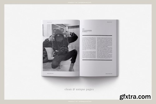 CreativeMarket - BLACKMAMBA - Magazine 4407653