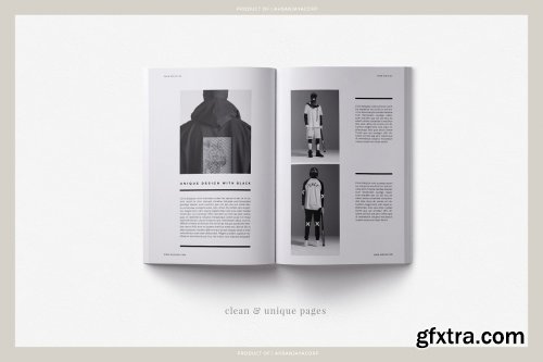 CreativeMarket - BLACKMAMBA - Magazine 4407653