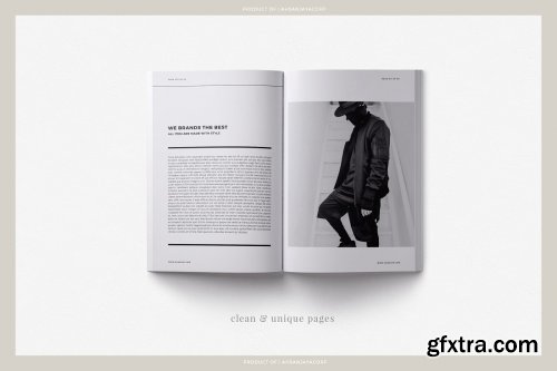 CreativeMarket - BLACKMAMBA - Magazine 4407653