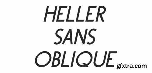 Heller Sans JNL Complete Family
