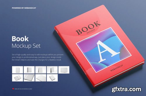 Book Mockup Set