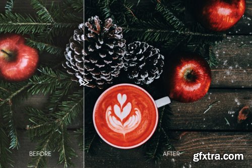 CreativeMarket - Moody WINTER MOOD Lightroom Presets 4284060