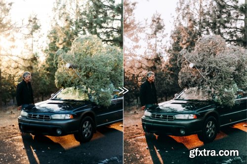 CreativeMarket - Moody WINTER MOOD Lightroom Presets 4284060