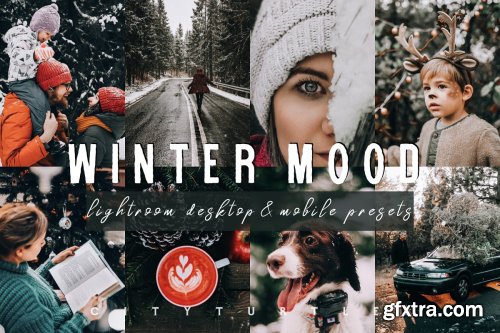 CreativeMarket - Moody WINTER MOOD Lightroom Presets 4284060