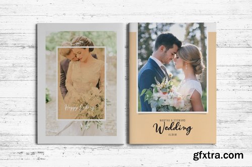 CreativeMarket - Wedding Album Template 4340888