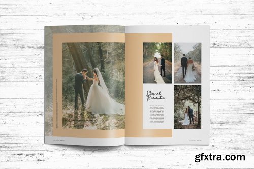 CreativeMarket - Wedding Album Template 4340888
