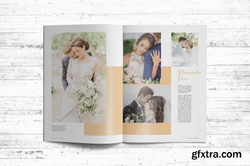 CreativeMarket - Wedding Album Template 4340888