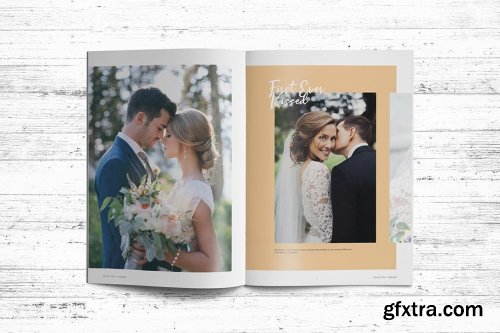 CreativeMarket - Wedding Album Template 4340888