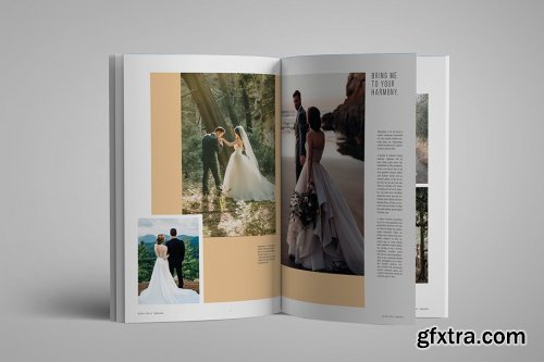 CreativeMarket - Wedding Album Template 4340888